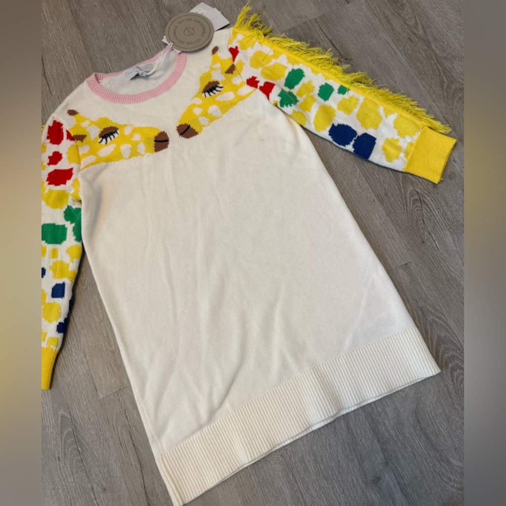 Stella McCartney Kids Giraffe Pattern Dress - Picture 4 of 10